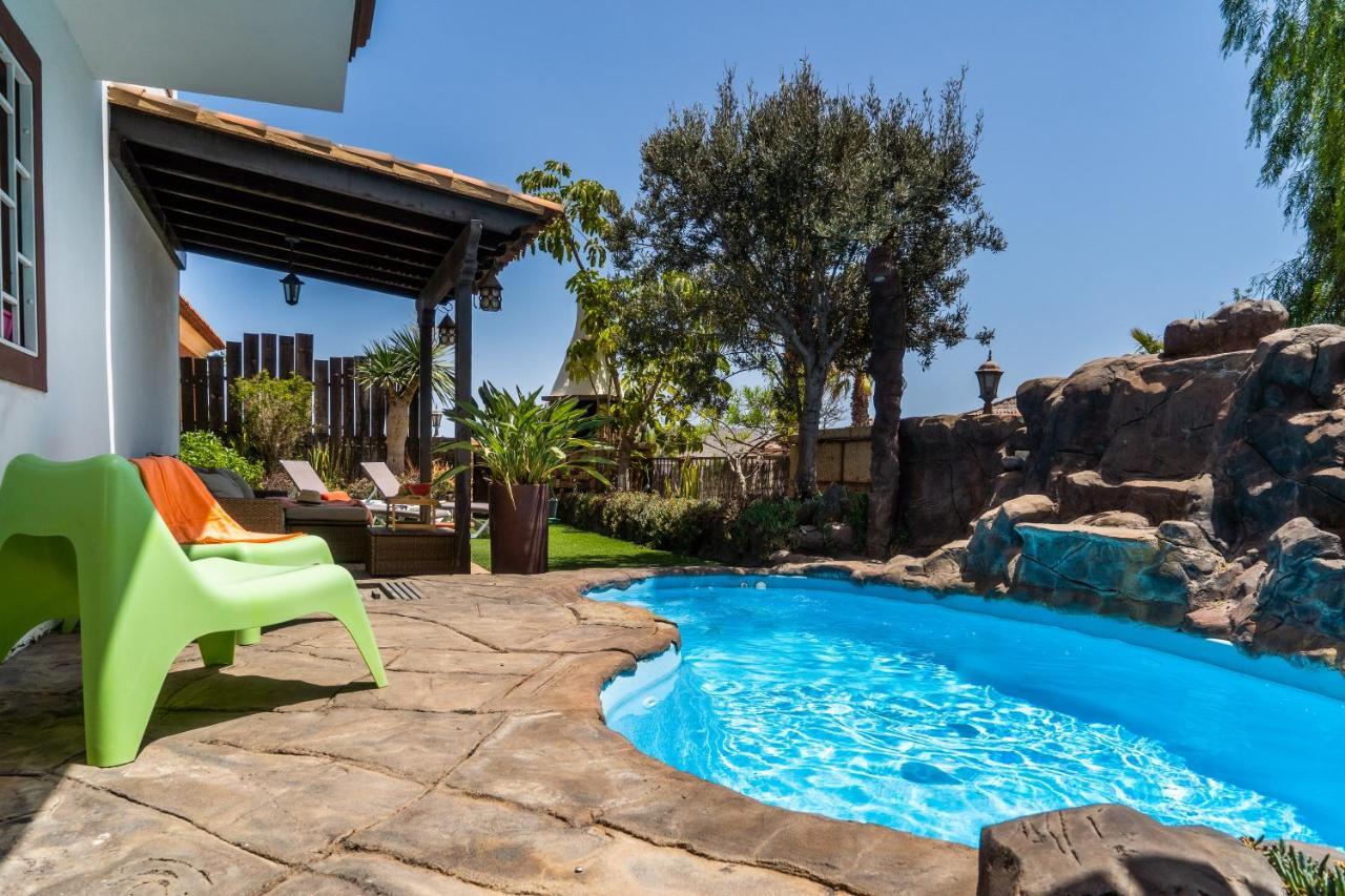 Deluxe Villa Bella Vita Air Con & Heated Pool, Tenerife South Chayofa Extérieur photo